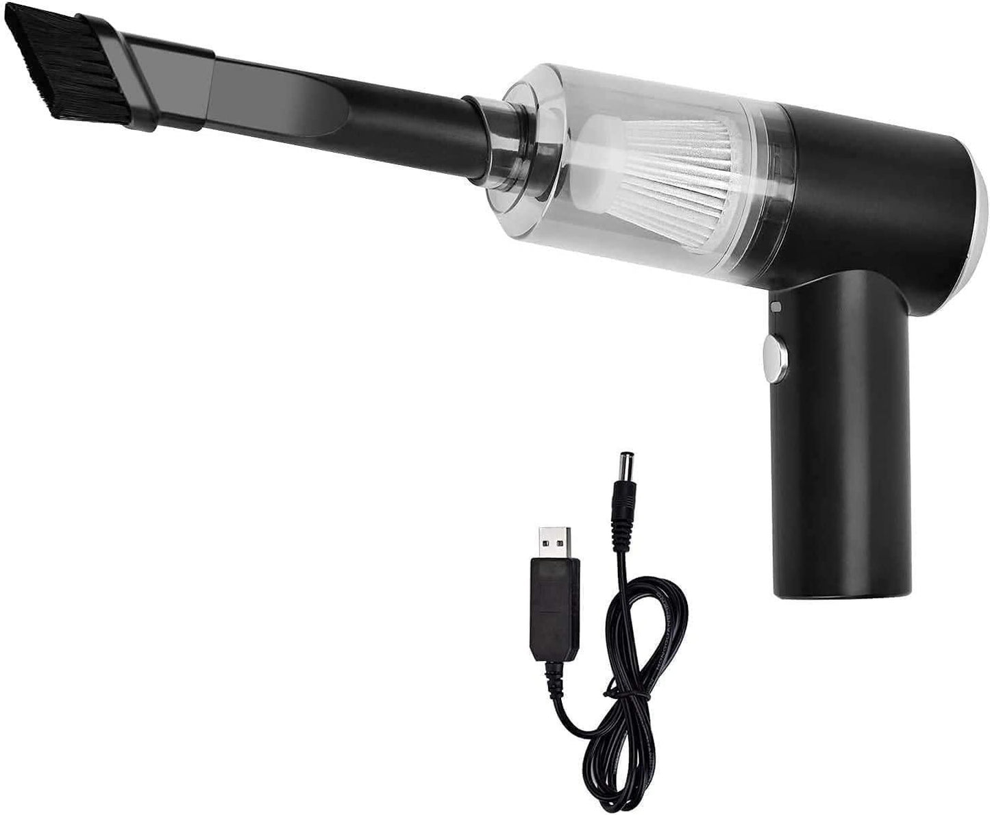 🚗✨ 2-in-1 Wireless Handheld Vacuum Cleaner & Air Duster – Portable, Rechargeable & Powerful