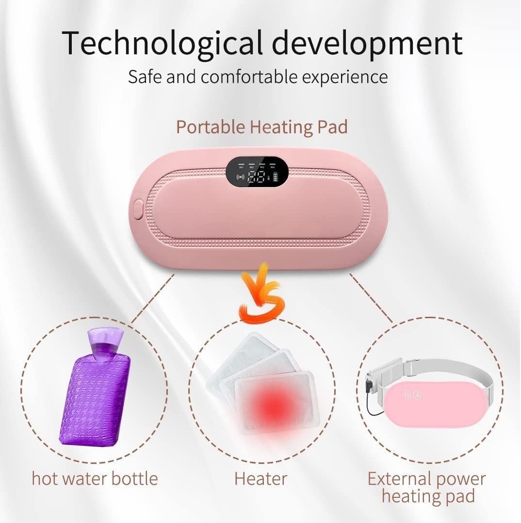 🌸 Portable Cordless Heating Pad – Menstrual Heating Pad