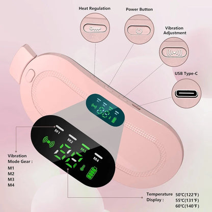 🌸 Portable Cordless Heating Pad – Menstrual Heating Pad